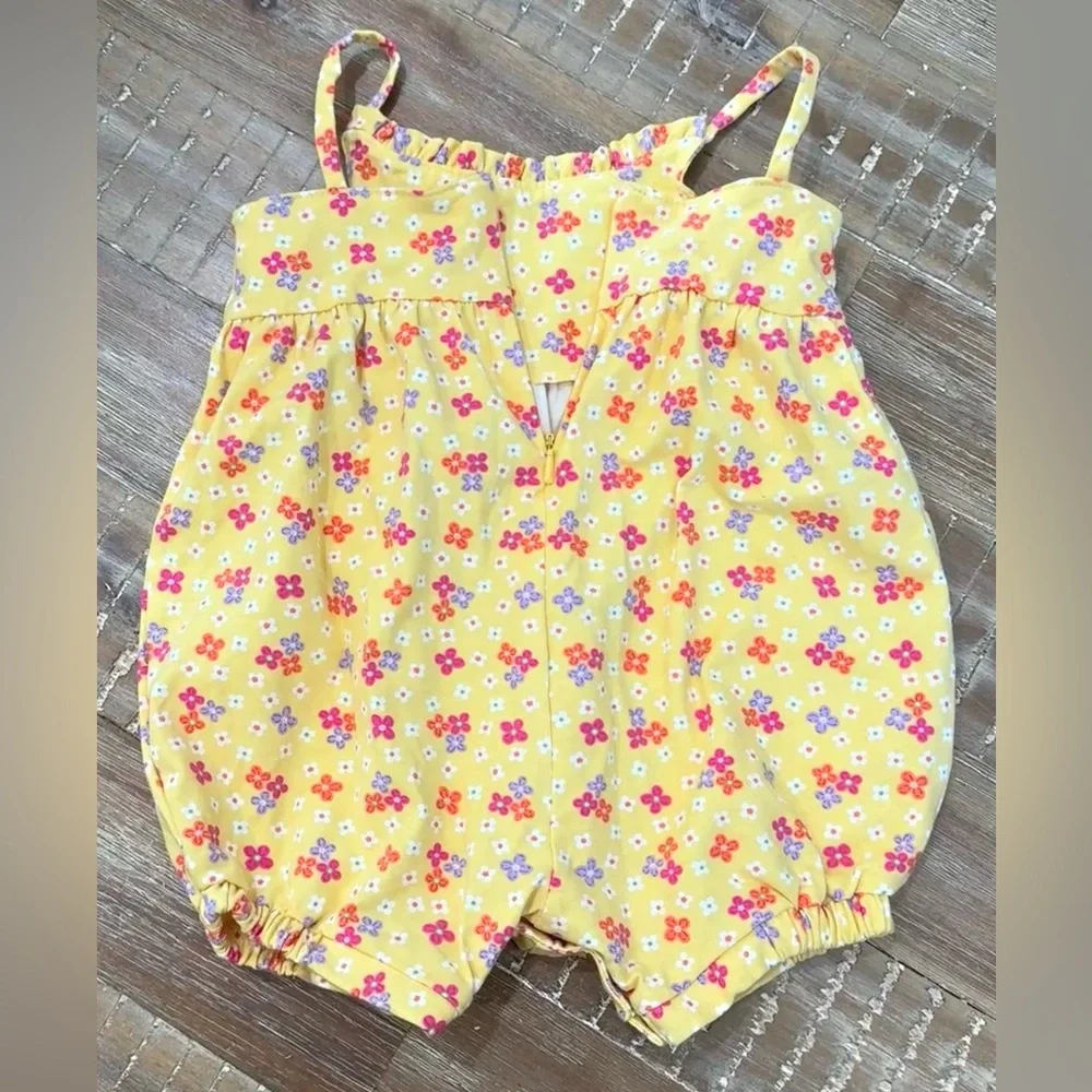 NWT The Children’s Place floral romper Bubble 24 months baby girl